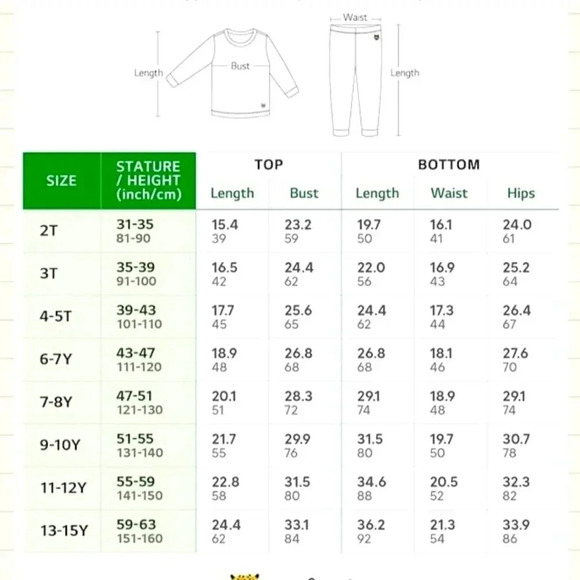 Mollimelli Colorful Christmas Clothing Set Girls  Long sleeve SZ 6-7 - Picture 10 of 10